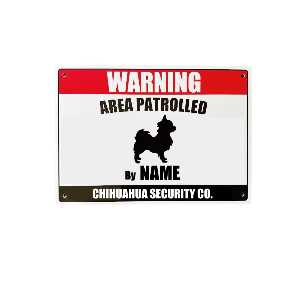 Amazon | チワワ 名入れ看板 犬種別ドッグシルエット 看板 サイン